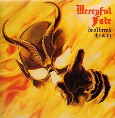 Mercyful Fate Dont Break The Oath NEAR MINT Roadrunner Records Vinyl LP