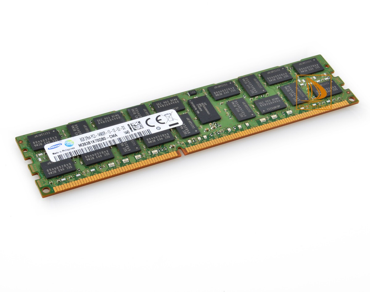 Samsung 16GB 2X 8GB 2RX4 PC3-14900R DDR3-1866Mhz ECC REG Server