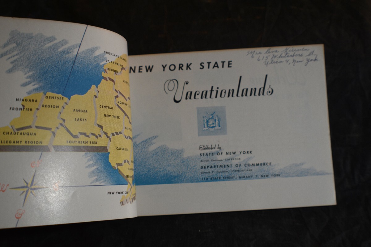 1955 New York State Vacationlands Brochure | eBay