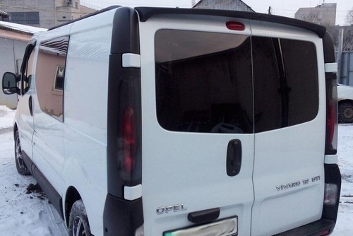 OPEL VIVARO, Renault traffic II 2001-2014 SPOILER POSTERIORE SUL TETTO Sobmart - Foto 3 di 7