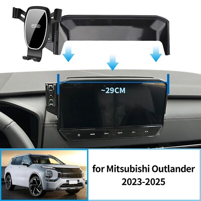 Car Phone Holder for Mitsubishi Outlander 2022-2024 (12.25in) Gravity Bracket
