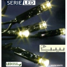 LED Lichterkette 12m 96er warmweiß / Schwarz Best Season außen 476-56 xmas