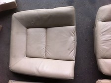 Mercedes W140 Coupe Nappa Leder Rückenteil hinten links beige 