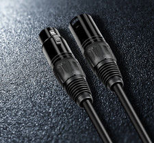 2pcs XLR male to female audio extension cable mixer microphone cable all copper