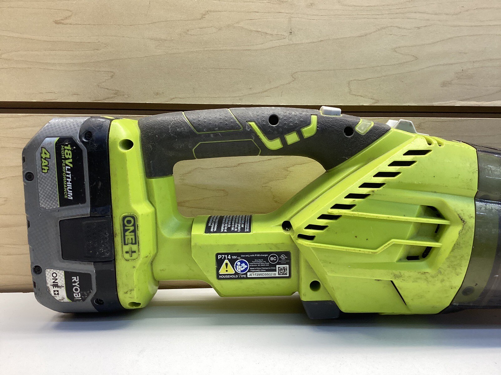 RYOBI P714TH 18V One+ Evercharge Cordless Hand Vacuum 33287169870 eBay