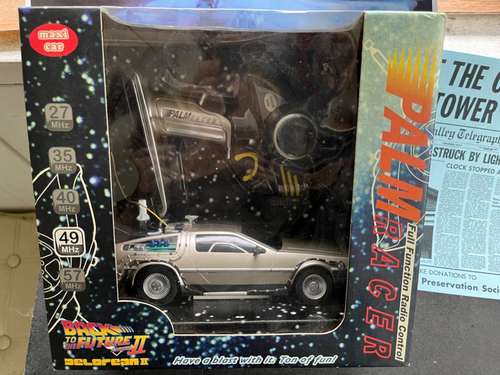 BACK TO THE FUTURE VINTAGE wireless big delorean remote control car