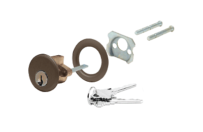 Schlage Dunkelbronze Felgenzylinder 5-Pin Schloss - 'C' Keyway, gleichschließend/zufällig - Bild 3 von 3
