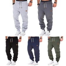 Men's Sweatpants Joggers Fleece Lined Active Casual Warm Trousers Track Pants