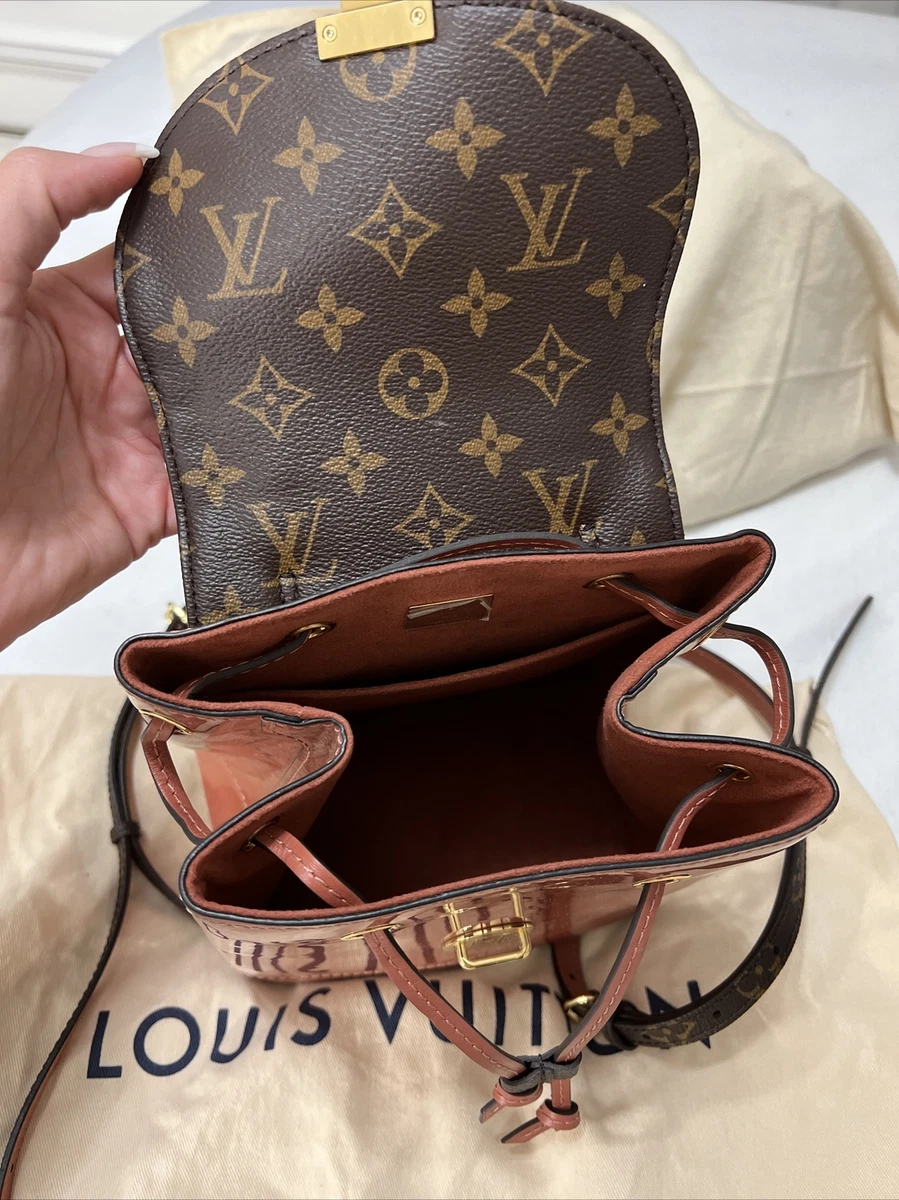 Louis Vuitton, Bags, Lv Mini Hot Springs Minibackpack In Patent Leather  And Monogram Canvas