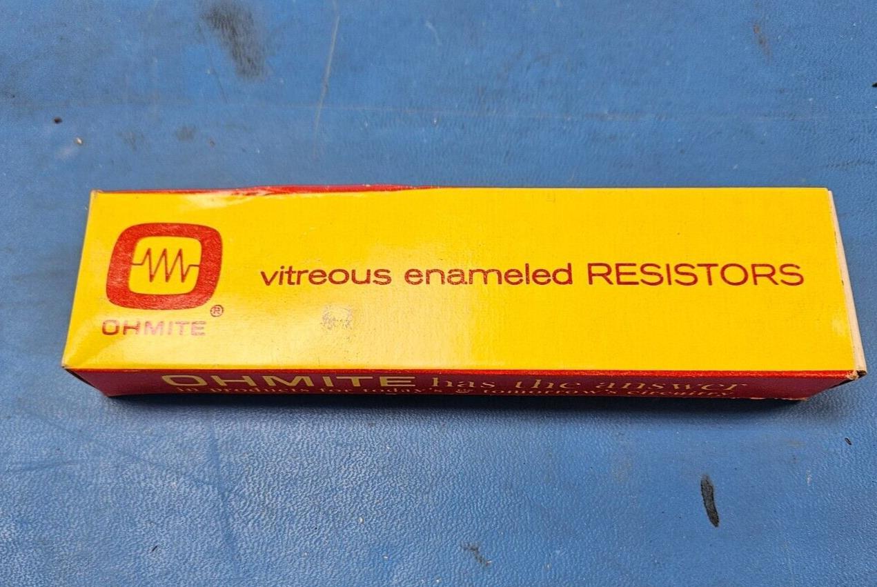 0962B OHMITE 100 WATTS, 1500 OHMS RESISTOR 210-100M-40 | eBay