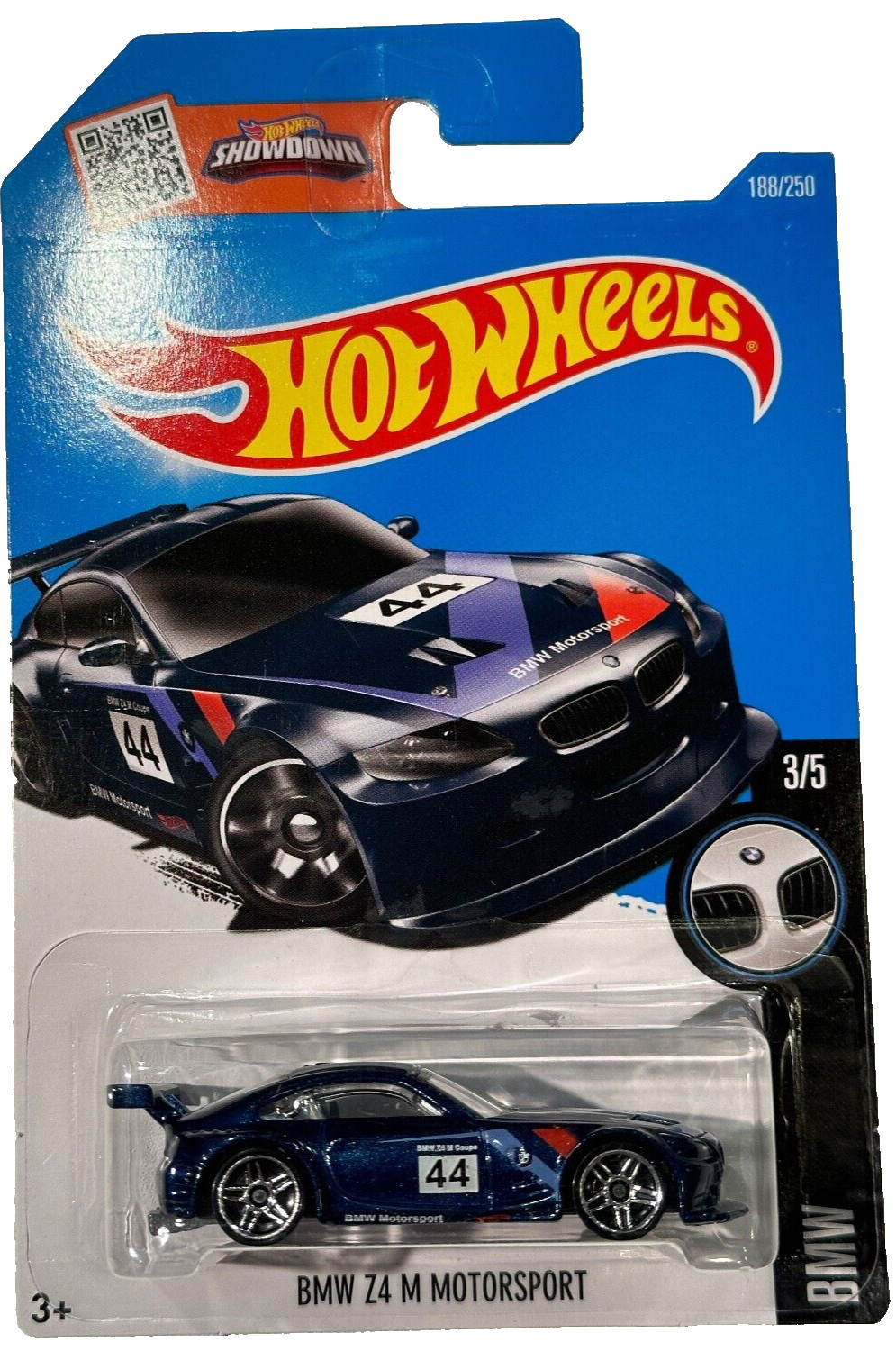 2016 🔥HOT WHEELS 🛞 BMW Z4 M MOTORSPORT 3/5 BMW  188/250