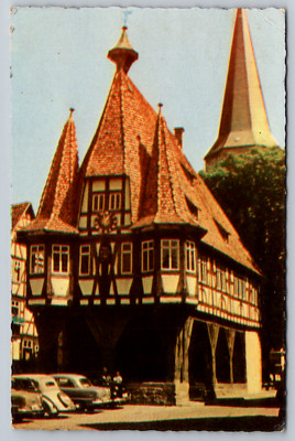 Michelstadt Odenwald Altes Rathaus Germany Postcard