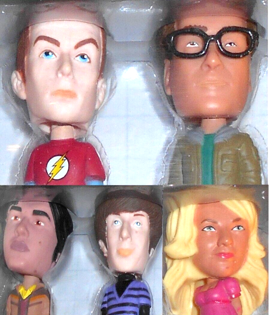 The BIG BANG THEORY funko mini wacky wobbler bobble-heads