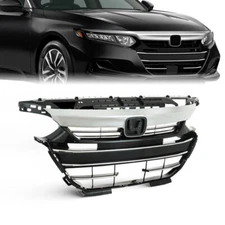 For 2021-22 Honda Accord Front Bumper Grille Cover Factory Style 3PCS