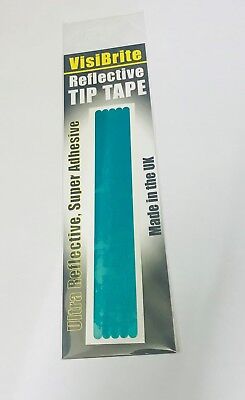 Visibrite reflective tip tape super adhesive.