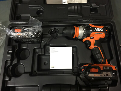 AEG Brushless Akku-Schlagbohrschr BSB 18CBL LI-202C+2x2,0Ah Akku Ohne Ladegerät