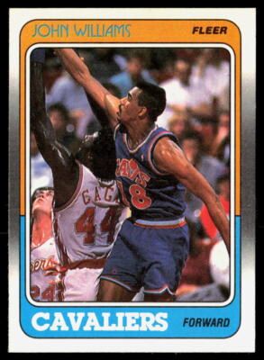 John Williams 1988-89 Fleer #26 NMT