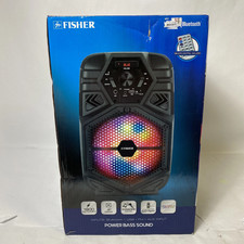 fisher dynamic bass wireless speaker