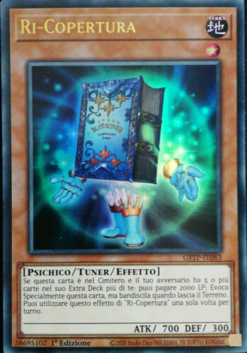 YU-GI-OH! GFTP-IT083 Re-Cover Ultra Rare 1st Edition. ita yugioh  - Picture 1 of 1
