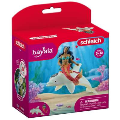 Schleich Bayala Meerjungfrau Prinzessin Isabelle auf Delfin 70719 Figur