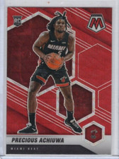 Precious Achiuwa 2020-21 Panini Prizm Red Wave T Mall Asia Parallel Rookie #215