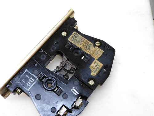 SQUARE D LIGHTING CONTACTOR 8903 SP02 60A 120V W/ ELECTRICAL INTERLOCK SX-6 9999 - Picture 9 of 9