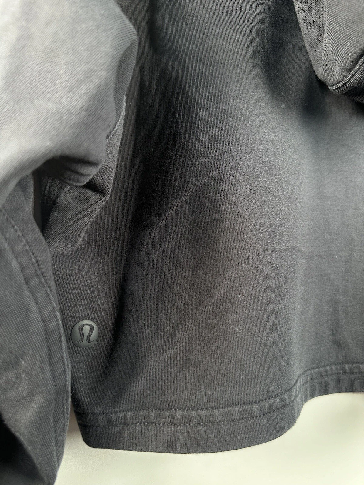 VETEMENTS Felpa con cappuccio nera Lululemon donna tutta la tua taglia 19x15 5 yoga atletico