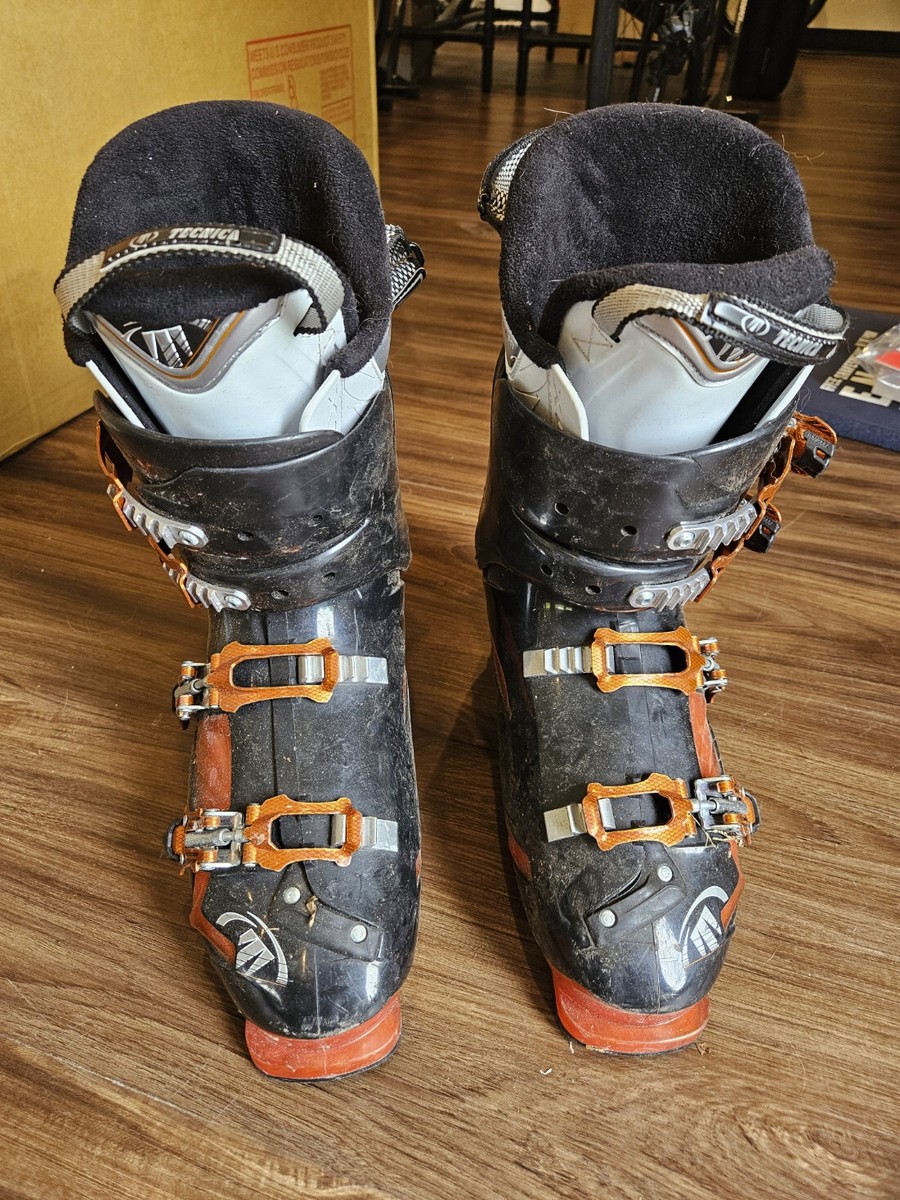 スキー 27-27.5 TECNICA PHNX 12 Tecnica Men's Phoenix 12 Air Shell Ski Boots, 27.5, Orange