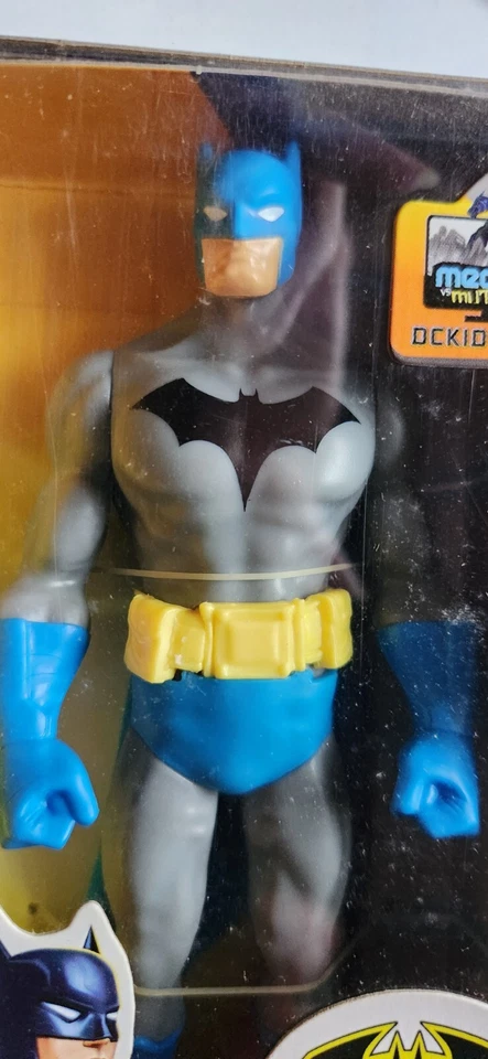 Фигурка Mechs vs Mutants Batman синий серый костюм (2016) 6 дюймов Mattel DC FFN27 - Изображение 3 из 4