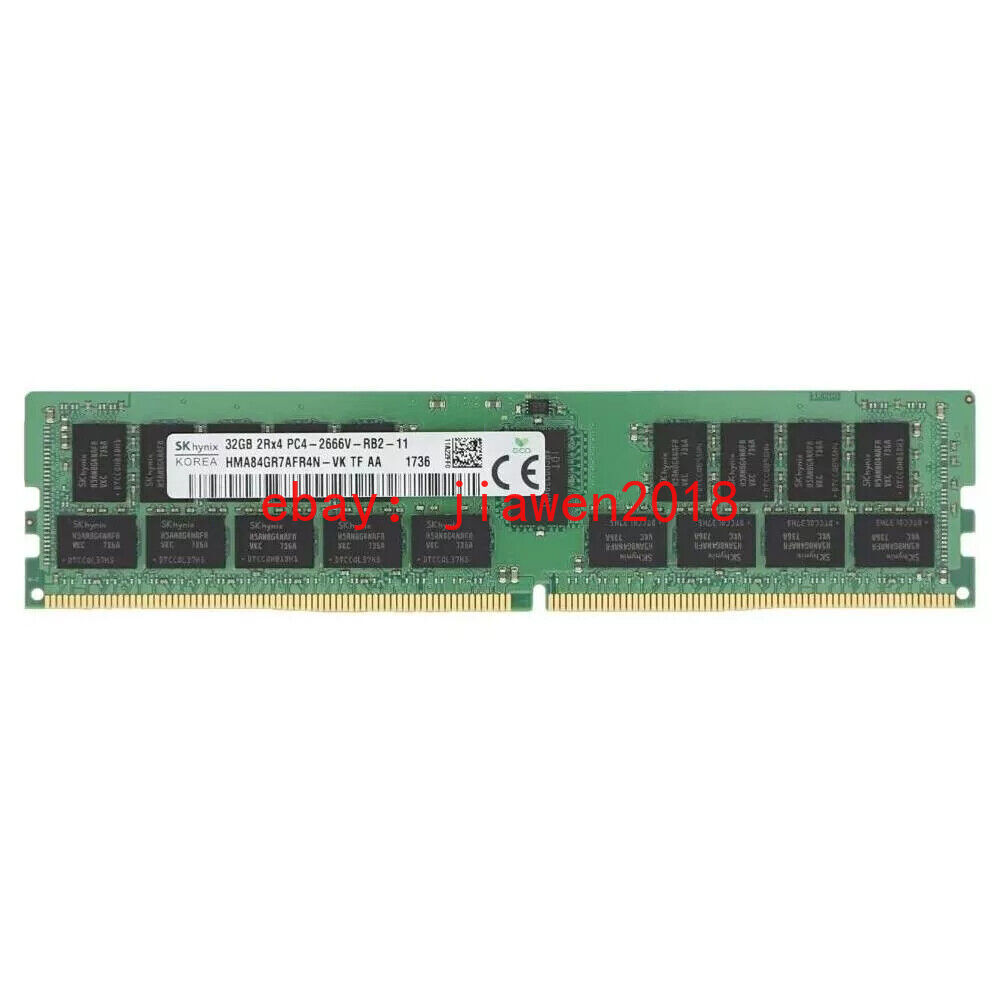 2x 4x 8x SK Hynix 32GB 2666MHz PC4-2666V DDR4 DIMM ECC RAM 288Pin