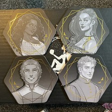 Fairyloot Serpent and Dove Coaster Set || Fairyloot || Illumicrate Book Box