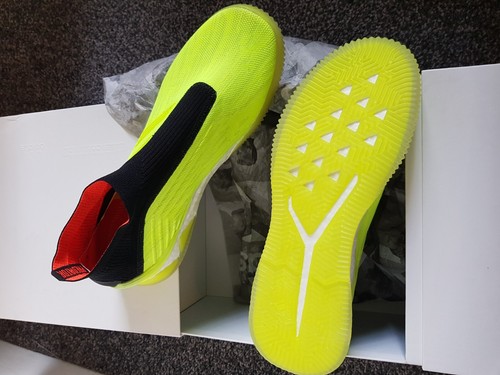 Adidas Predator Tango 18 + TR Solar Yellow Laceless Football boots AQ0601 DS - Picture 8 of 11