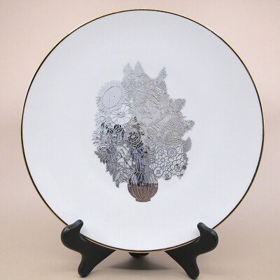 BANALITY SERIES by JEFF KOONS x BERNARDAUD Vase of Flowers Dinner Plate(s) EAF