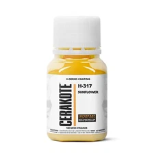 CERAKOTE® H-SERIES Oven Cure Coating with Part B H-317 Sunflower (4oz)