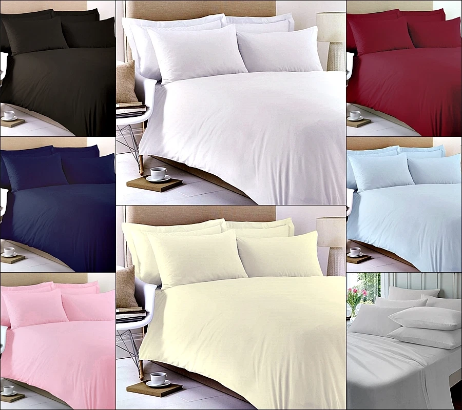 5* Egyptian Cotton Fitted Sheets 180 Thread Count Single Double King Superking