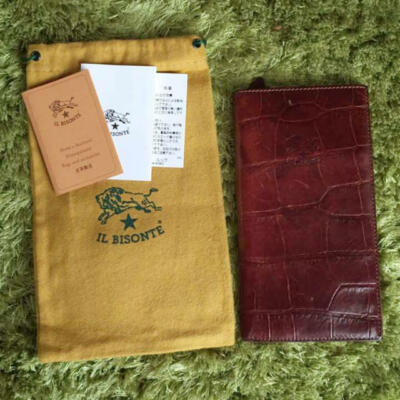 IL BISONTE Long Wallet il bisonte Leather Wallet | eBay 