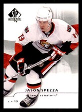 2008-09 SP Authentic #61 Jason Spezza Ottawa Senators