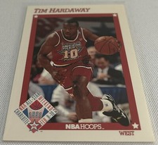 1991-92 Hoops Basketball Tim Hardaway Golden State Warriors All Star Weekend 264