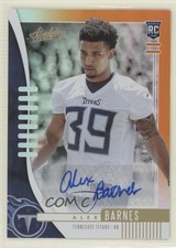 2019 Absolute Rookie Orange Spectrum Signatures 18/50 Alex Barnes #193 Auto 0cv