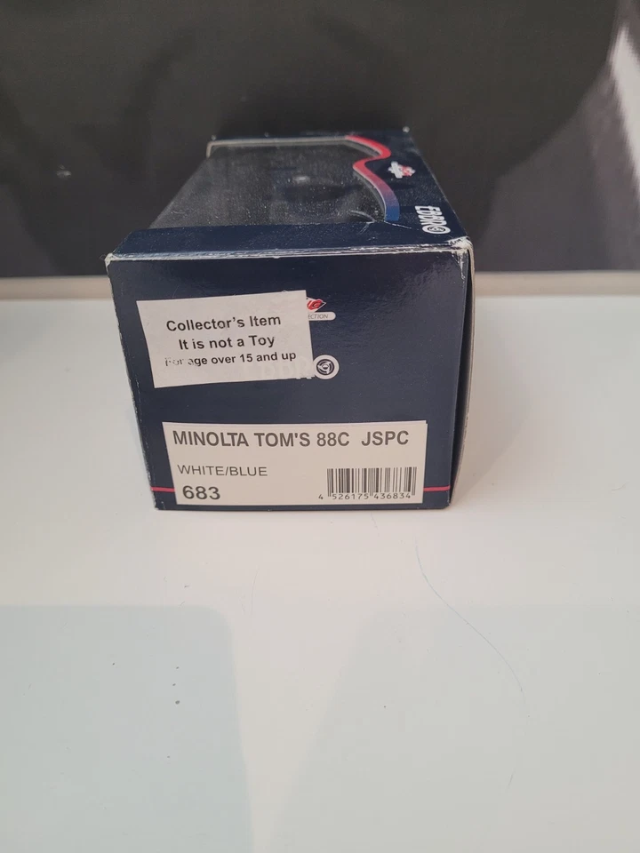 Ebbro 1/43 Minolta TOM’s Toyota 88C JSPC #36 (1988) colección de coches de carreras - NUEVO Foto 3 de 4