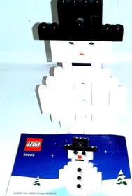 Lego #40003 Snowman Set #51, retired, winter fun building toys