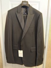 NWT 1895 Paul Smith Soho Fit Tailored Wool Mohair One Button Tuxedo - Sz 40 L