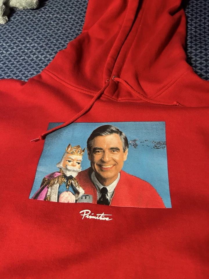 Sudadera con capucha Primitive 3Xl Mr Rogers Neighborhood para hombre Foto 2 de 3