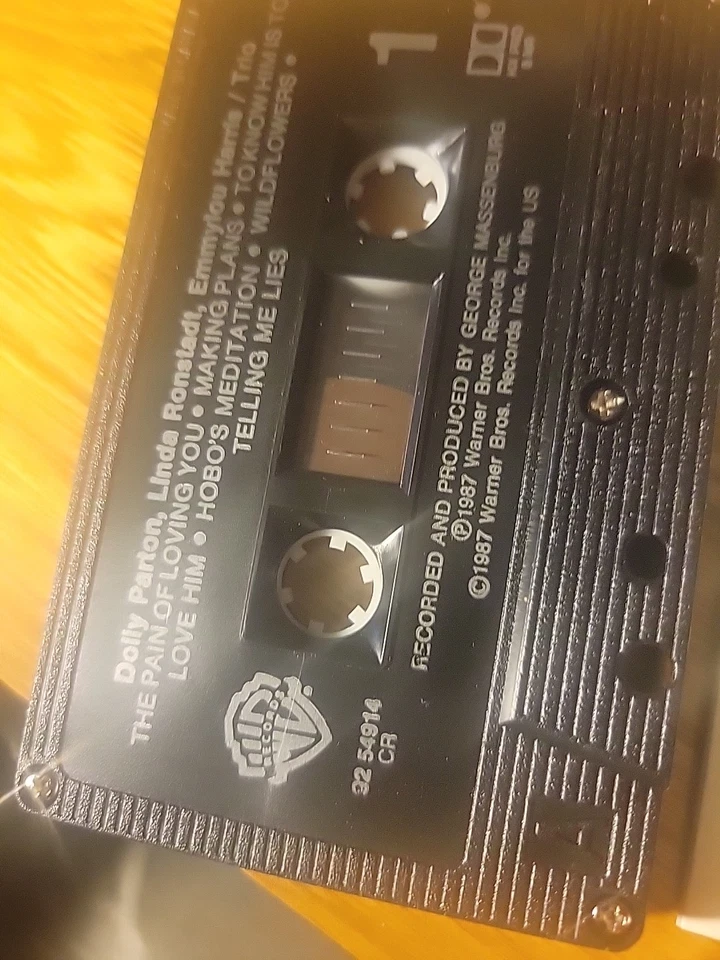 Dolly Parton , Linda Ronstadt , Emmylou Harris     trio    cassette - Image 4 of 4