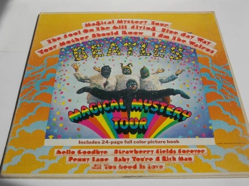 The Beatles "MAGICAL MYSTERY TOUR" LP Vinyl Record 1971  Apple SMAL-2835