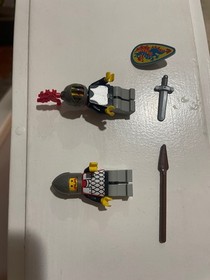 LEGO set 1547 Black Knight's Boat VINTAGE CASTLE 100% complete 