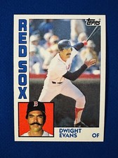 1984 TOPPS #720 DWIGHT EVANS BOSTON RED SOX 8 TIME GOLD GLOVE 3 TIME ALL STAR