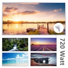 B-Ware Protron Motiv Infrarotheizung Bild Wandheizung ohne Thermostat - 720W