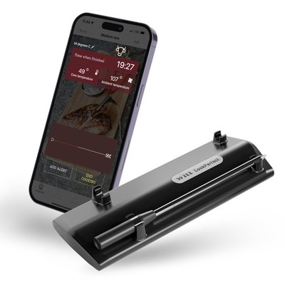 CookPerfect Funk-Fleischthermometer für BBQ, Backofen, Smoker, App-Anschluss