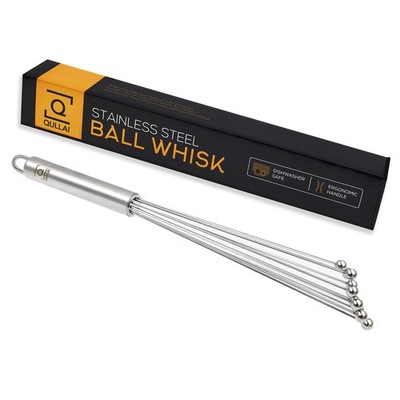 Stanless Steel Whisk Extra Large 12 inch Ball Whisk, Stainless